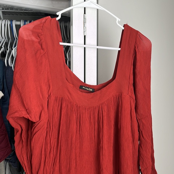 Massimo Dutti Rust Dress, worn twice - Picture 3 of 8